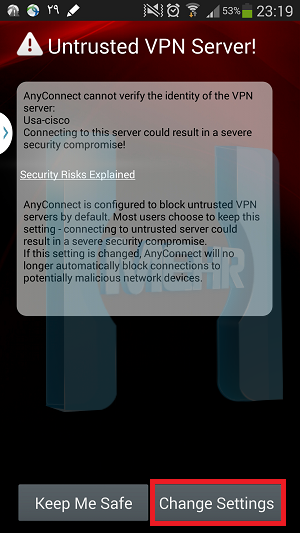 cisco vpn android