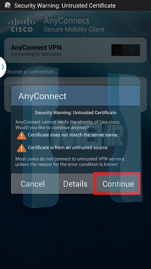 cisco vpn android