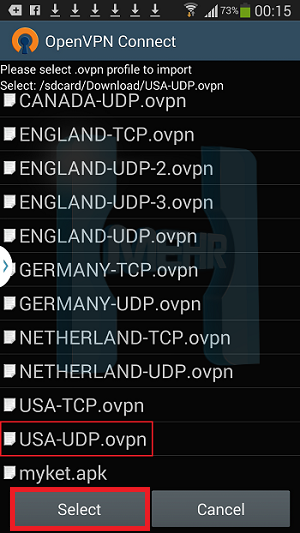 OpenVPN  Android