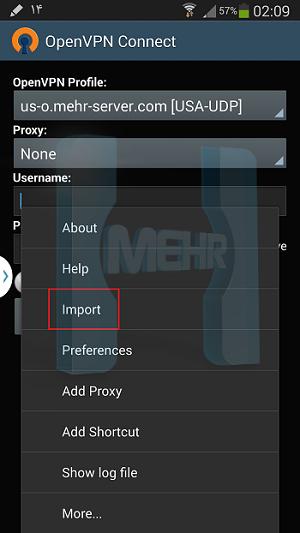 OpenVPN  Android