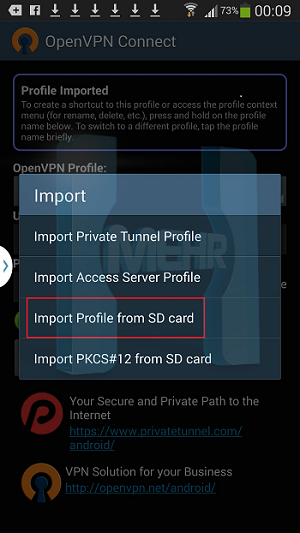 OpenVPN  Android