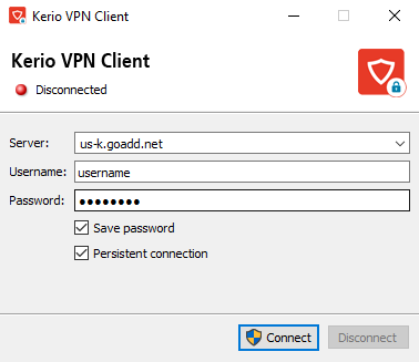 Kerio VPN MAC
